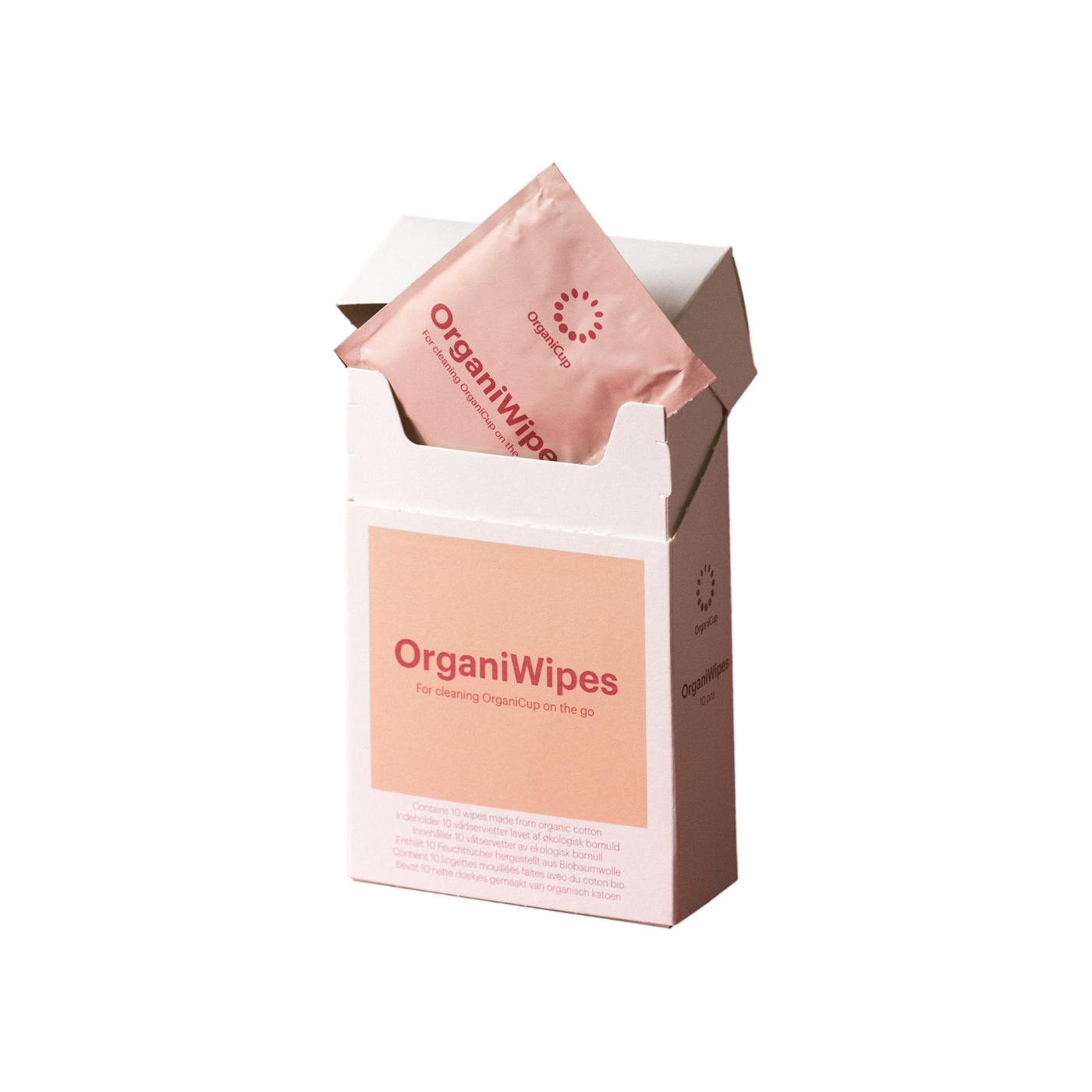 ORGANI WIPES RENGØRING AF MENSTRUATIONSKOPPER