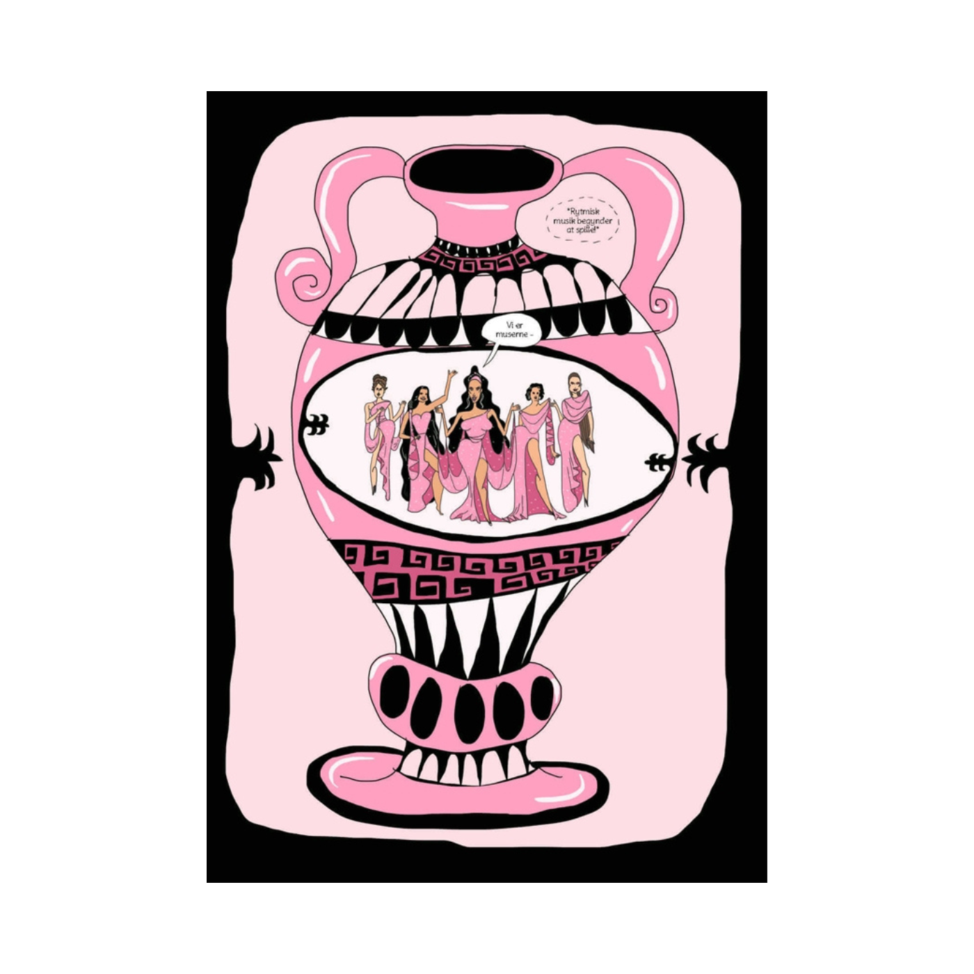 JEG VAR DIN MUSE - TEGNESERIE