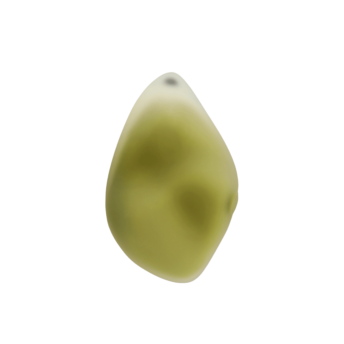 Sitre New Heights vibrator i grønt, transparent design med røgkvarts