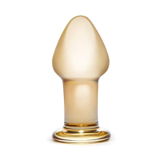 BUTTPLUG I RØGET GLAS