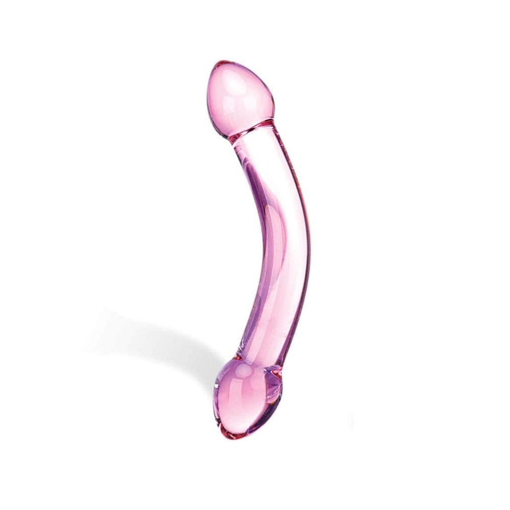 DOBBELTSIDET GLAS DILDO